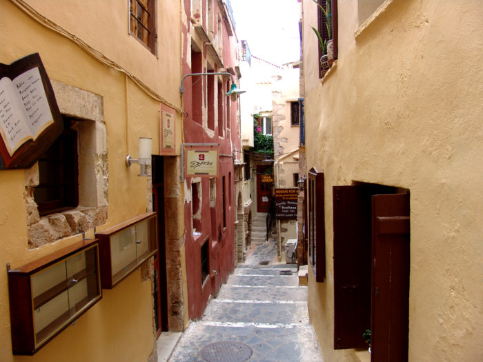 Picturesque Alleys of Chania Old City